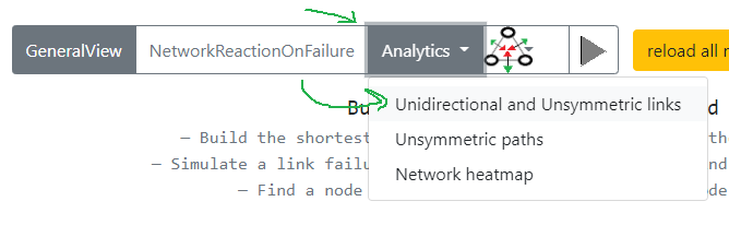 Topolograph ospf unidirectional and asymmetric links